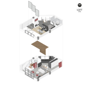 190312 LOFT axonometry 01